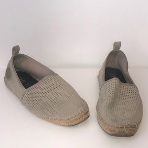 Zara Taupe Loafers Slip On Shoes (size 44)